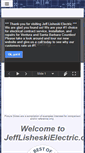 Mobile Screenshot of jefflisheskielectric.com