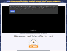 Tablet Screenshot of jefflisheskielectric.com
